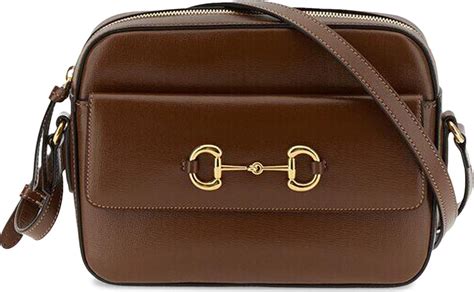 gucci bag horsebit brown|horsebit 1955 small shoulder bag.